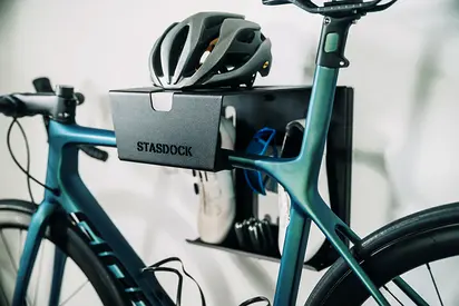 STASDOCK Wall-mounted bike rack and storage organizer - like new