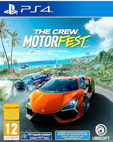The Crew Motorfest (PS4) - Complete Disc Case
