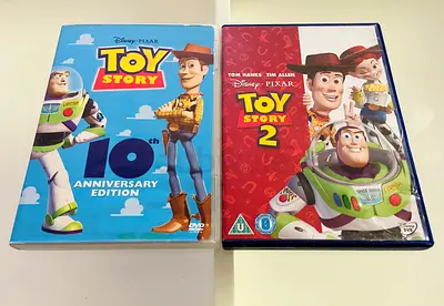 2 Toy Story DVD’s (10th Anniversary Edition)