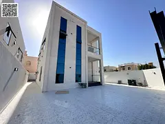 Luxury villa for sale in Rawda 3 | 10,000 sq ft | Two floors and a rooftop terrace | 9 master bedroo