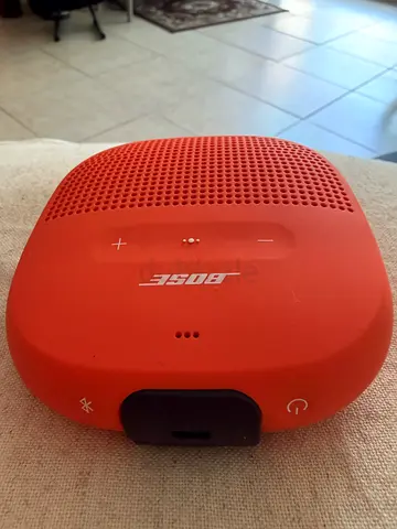 Bose SoundLink Micro (orange) portable Bluetooth speaker - used