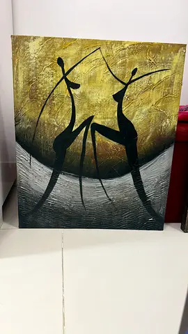 Modern Abstract Canvas Painting