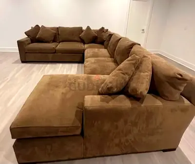 Crate&barrel axis u shape sofa