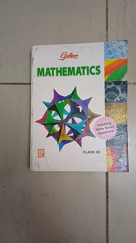 Golden Mathematics and Science Class XII Textbook