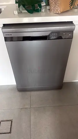 My nearly-new freestanding dishwasher in metallic grey - works perfectly