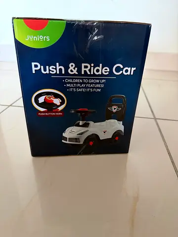 Push & Ride Car for Toddlers - New in Box