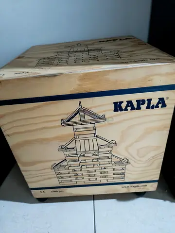 KAPLA wodden box 1000 wodden plates toy and construction toy enjoy time with your kids