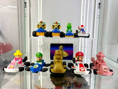 Mario Kart Mcdonalds Happy Meal Toys
