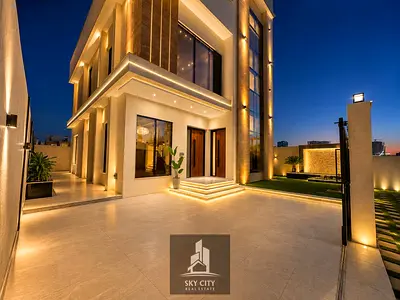 للبيع بيت مميزتملك حرشامل رسوم التسجيل تصمييم فلل دبى على شارع 311 مباشرمن المالك مباشر.