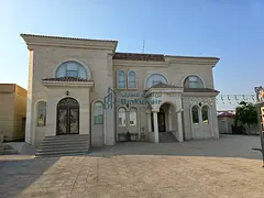 Luxury villa for sale in Al-Raqibah 4, Al-Suyoh District; 7 years old.