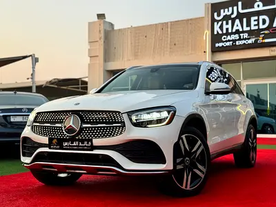 مرسيدس بنز GLC 300 2021 بحالة الوكالة التامة وسعر عرض ممتاز.