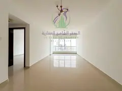 One Bedroom Apartment for Annual Rent in Al Mamzar Sharjah Master Bedroom Open Panoramic View Pool G