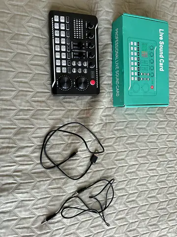 Professional Live Sound Card Audio Mixer