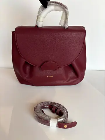 Polene handbag burgundy FLASH SALE !