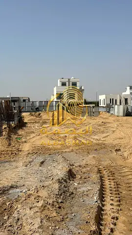 Commercial land for sale in Al-Hawshi area, first row on Maliha Street, freehold ownership for Arab brothers.