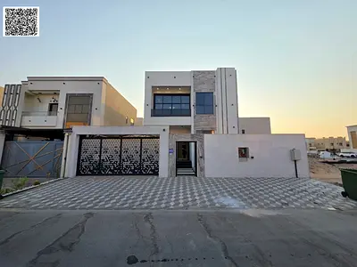 فيلا مستقلة 3 غرف للإيجار السنوي في الياسمين عجمان | تراس كبير وحوش واسع