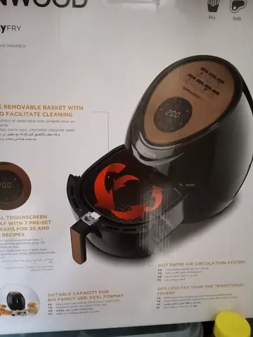 Kenwood Air Fryer - Digital Touchscreen, Large Capacity