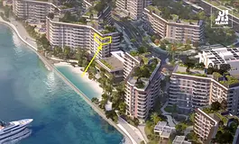 B12 Terraces - Seafront corner high floor + maid + study