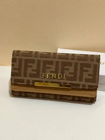 Fendi wallet for Women light brown SALE