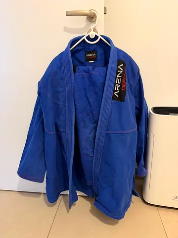 Blue Arena Brazilian Jiu-Jitsu Gi - Size xl, Good Condition