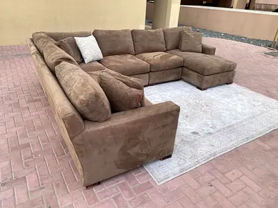 Crate&Barrel Big U Shape Sofa
