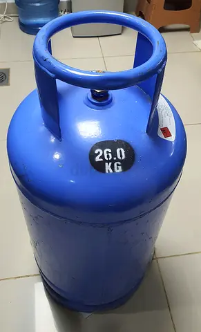 26kg Blue Gas Cylinder - Used, Good Condition empty