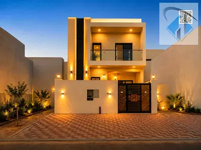 باقل مقدم من 10%| تملك فيلا فاخرة بالحليو 2 عجمان | 5 غرف ماستر G+2 | لقطة بسعر مغرى