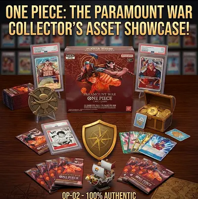 One Piece Card Game Paramount War (OP-02) Booster Box - New and sealed