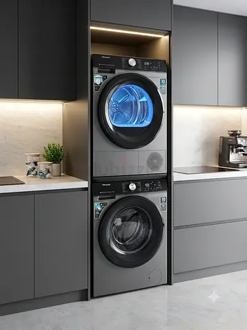 Hisense 9kg Separate Washer & Dryer Set – Premium Laundry Technology | Modern Design | Reliable