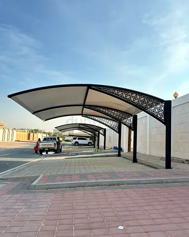 Metal Car Parking Canopy - Modern Decorative Design