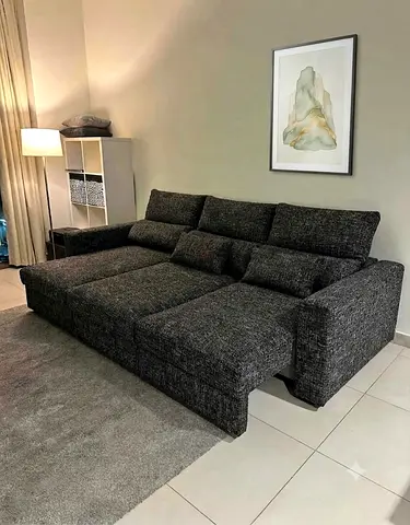 Comfortable Sofa Cum Bed

Beautiful dark grey sofa cum bed with a spacious sleeping area and useful