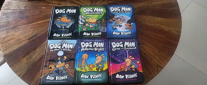 Dog man books for sale