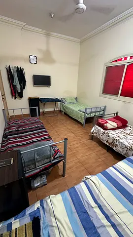 Bedspace space Executive bachelor  for Kerala only (500aed all include )Ajman industrial area2