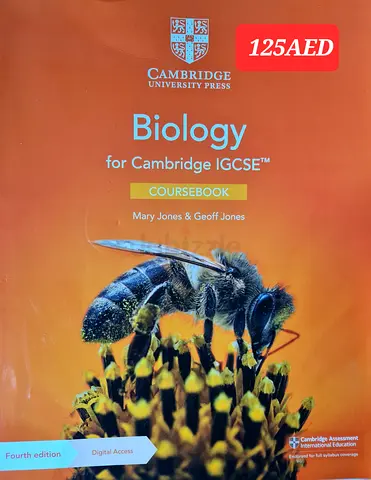 Cambridge IGCSE Coursebook Biology Chemistry Physics English Mathematics Computer science