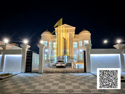 A prestigious brand-new villa offering exceptional land and built-up areas, elegant stone finishes