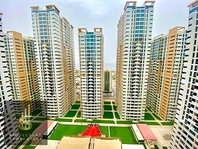 1 BHK IN AJMAN ONE TOWERS-PARTIALLY SEA VIEW-RENTED APARTMENT