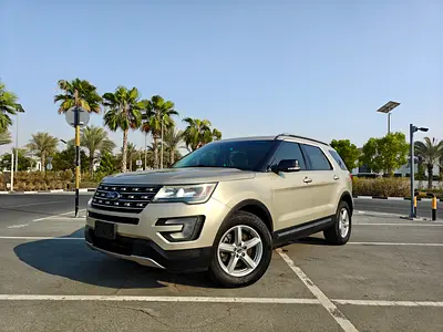 Ford Explorer 2017 | GCC Specs | Well Maintained | 2 Keys | Full Option
