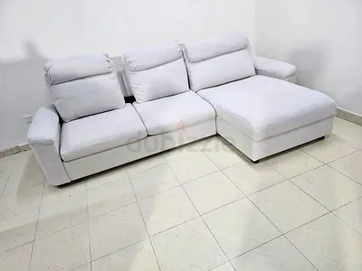 Ikea Lidhult L shape sofa bed with mattress