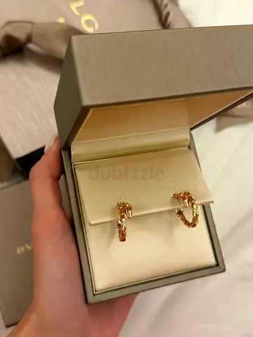 Bvlgari Serpenti Viper Earrings 18K Rose Gold