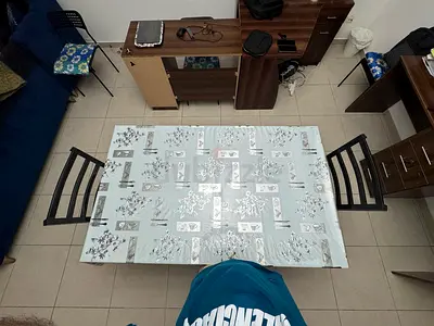 Dining table with 2 chairs