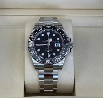 Rolex GMT-Master II Bruce Wayne 40mm 1:1 Clone with box and card