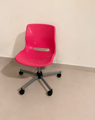 Ikea office chair pink snille