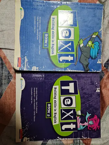 Text Building skills in English book 1 book 2