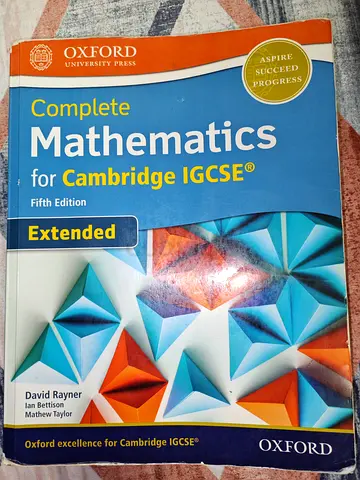 IGCSE Maths 5th edition