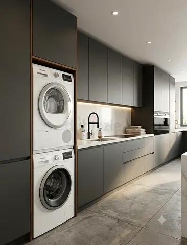 Siemens Stacked Washer & Dryer Set – Good Condition | Space-Saving Design | Premium German Quality