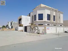 Corner Townhouse |ajman| al zahia area| 4 master rooms,majlis,3 halls, maid room, roof| large front 