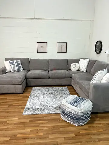 Crate&barrel axis u Shape sofa