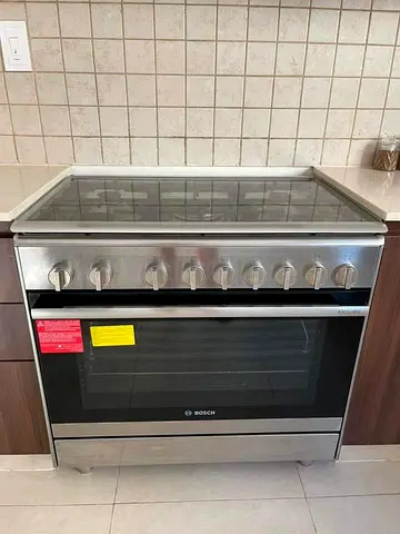 Bosch Gas Cooker Stove 90x60cm Freestanding Italian Made