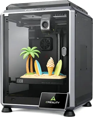 Creality K1C 3D Printer, 600mm/s Fast Speed Auto Leveling 3D Printers