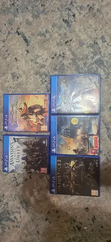 Bundle of 5 PlayStation 4 Games - Assassin's Creed & More (Good Condition)